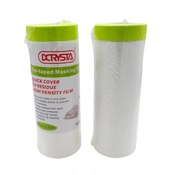 Green Pre-taped Masking Film